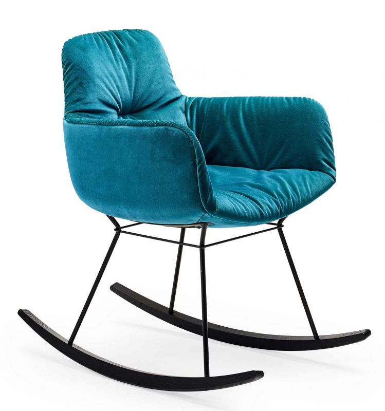 Leya Rocking Lounge Chair Small Freifrau Manufaktur